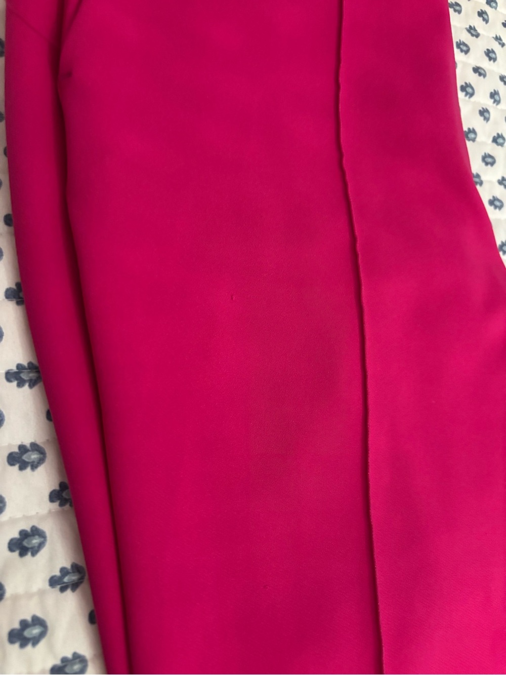 Rachel Zoe Bright Fuchsia Straight Leg Pants - Picture 9 of 12